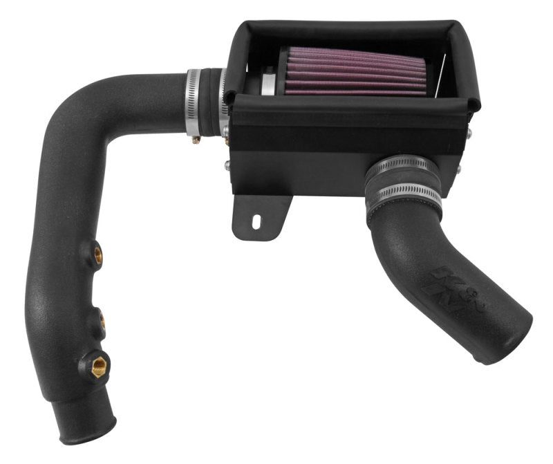 K&N Engineering 63-1700 K&N 13-14 Fiat 500 Abarth L4 1.4L Turbo AirCharger Perf Intake Kit