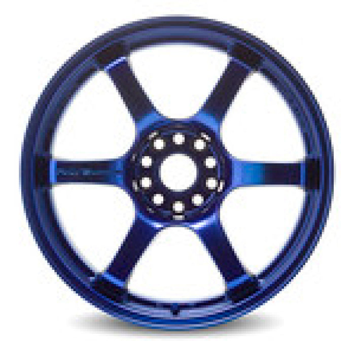 Gram Lights WGI425WSE 57DR 19x9.5 +25 5-120 Sputter Blue Wheel