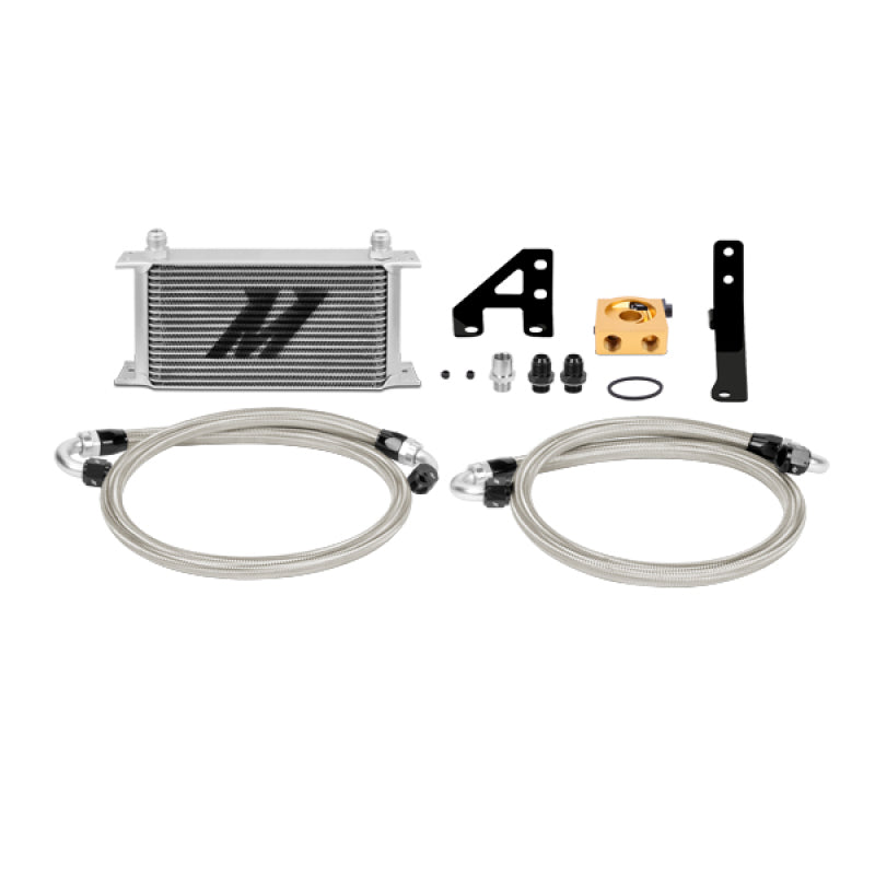 Mishimoto MMOC-STI-15T 15 Subaru STI Thermostatic Oil Cooler Kit - Silver