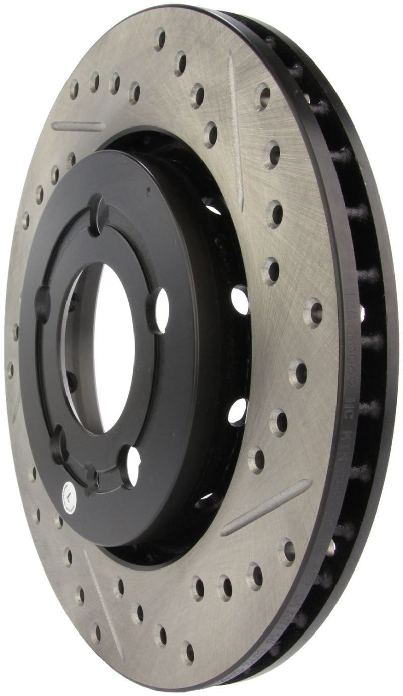 Stoptech 127.33069L StopTech Slotted & Drilled Sport Brake Rotor