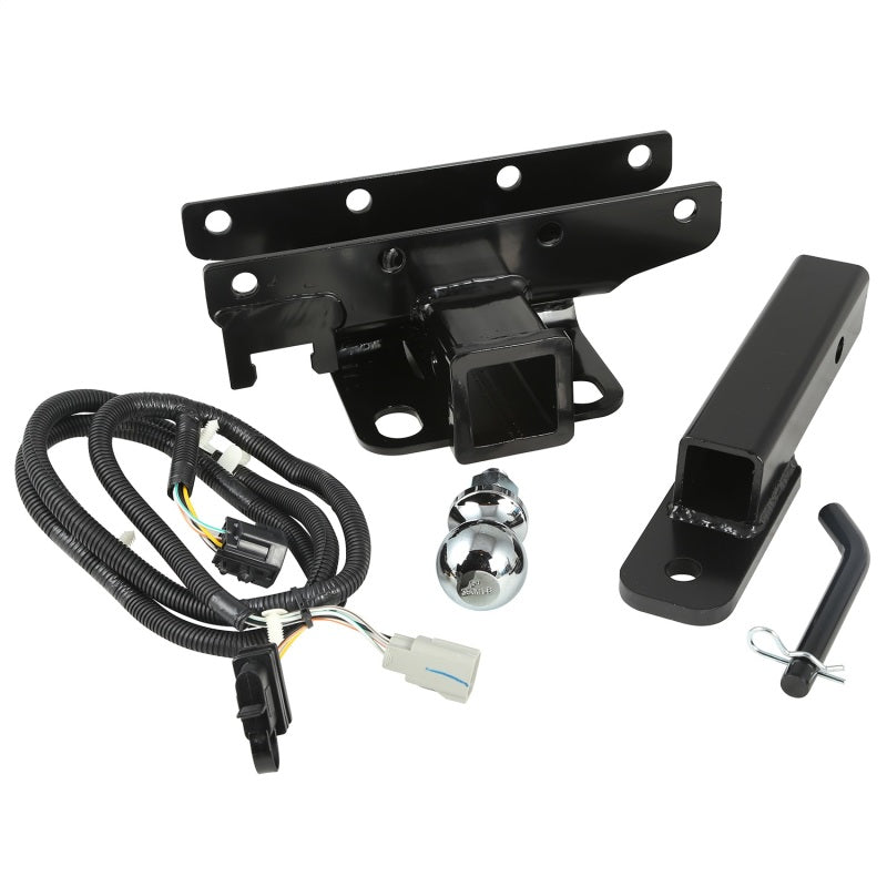 Rugged Ridge 11580.54 Hitch Kit with Ball 2 inch 07-18 Jeep Wrangler JK