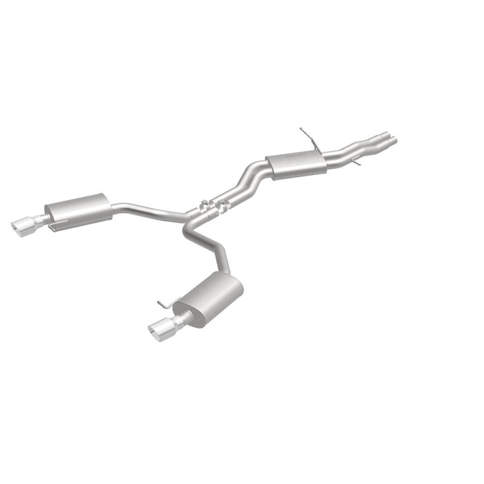 Magnaflow 19159 MagnaFlow Sys C/B 12-15 Audi A6 / A7 3.0L V6 SS 2.5in Dual Split Rear Ext 4in Tips