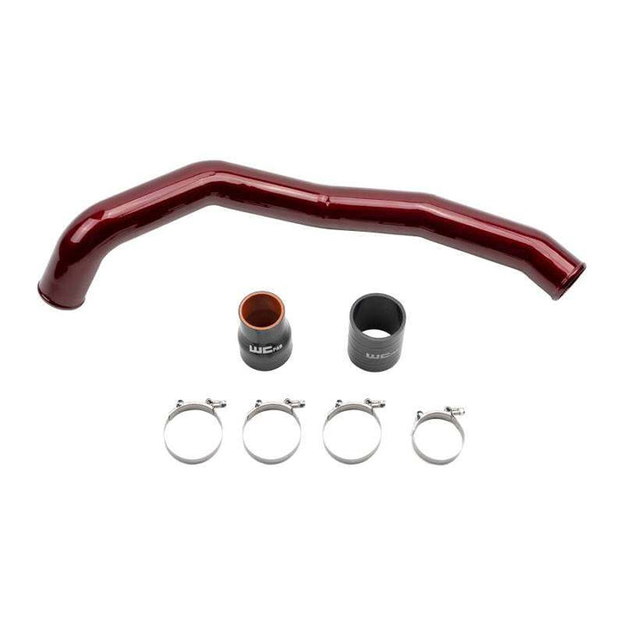Wehrli WCF100349-GRY 01-04 Chevrolet 6.6L LB7 Duramax Driver Side 3in Intercooler Pipe - WCFab Grey