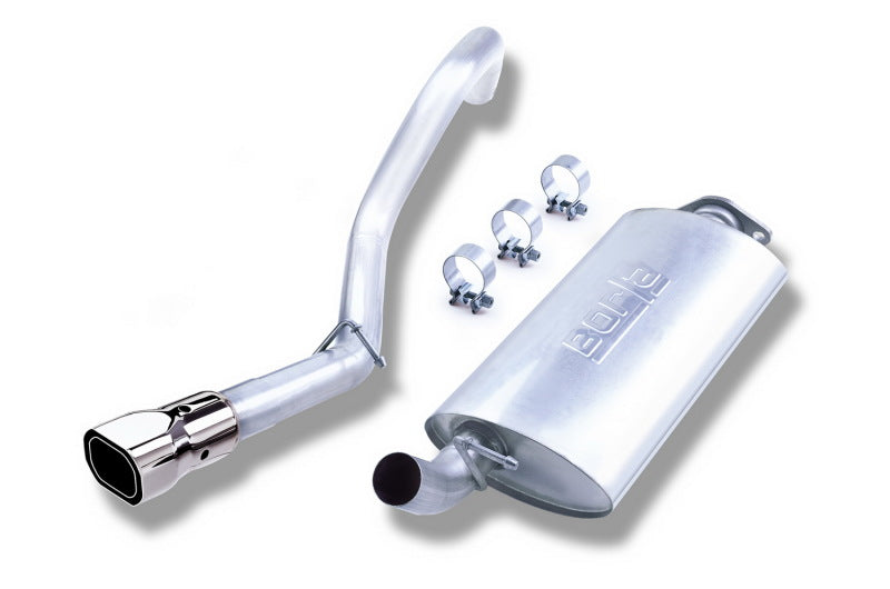 Borla 14924 00-06 Jeep Wrangler Sport/SE/X/Rubicon Sahara 2.5L/4cyl 4.0L/6cyl SS Catback Exhaust