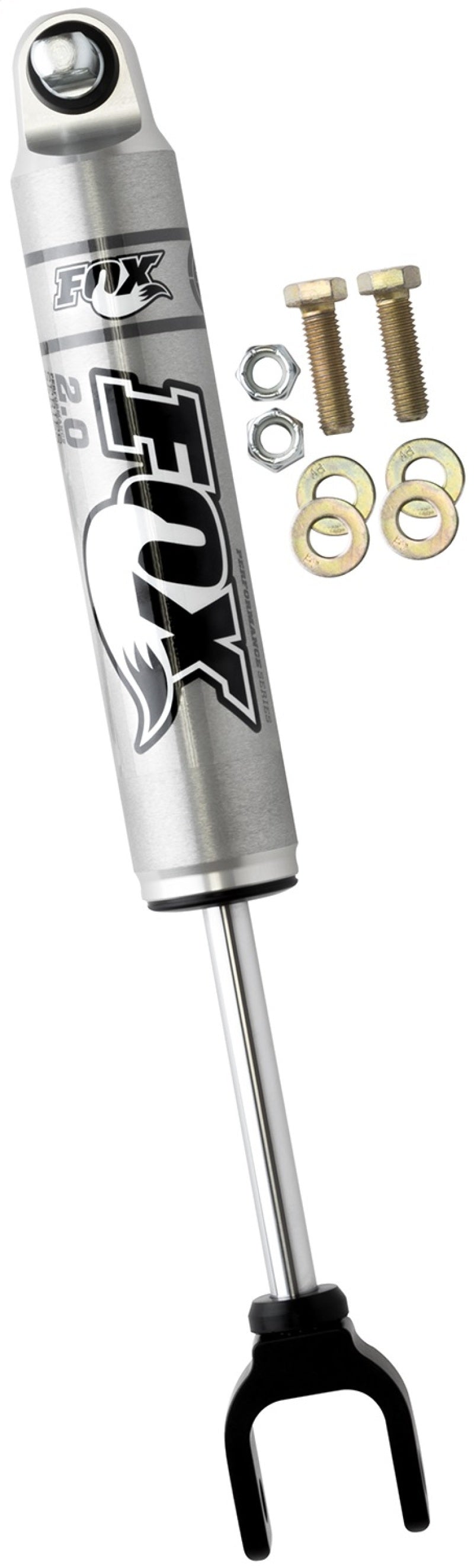 FOX 980-24-963 Fox 11+ Chevy HD 2.0 Performance Series 5.4in. Smooth Body IFP Front Shock (Aluminum) / 0-1in. Lift