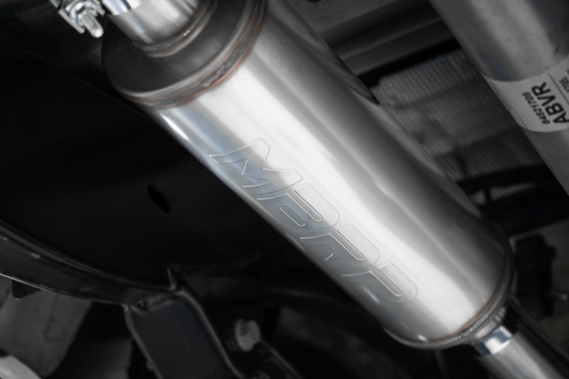 MBRP S5017AL 2023 Chevy Colorado/GMC Canyon Aluminized Steel Single High Clearance Rear Exit