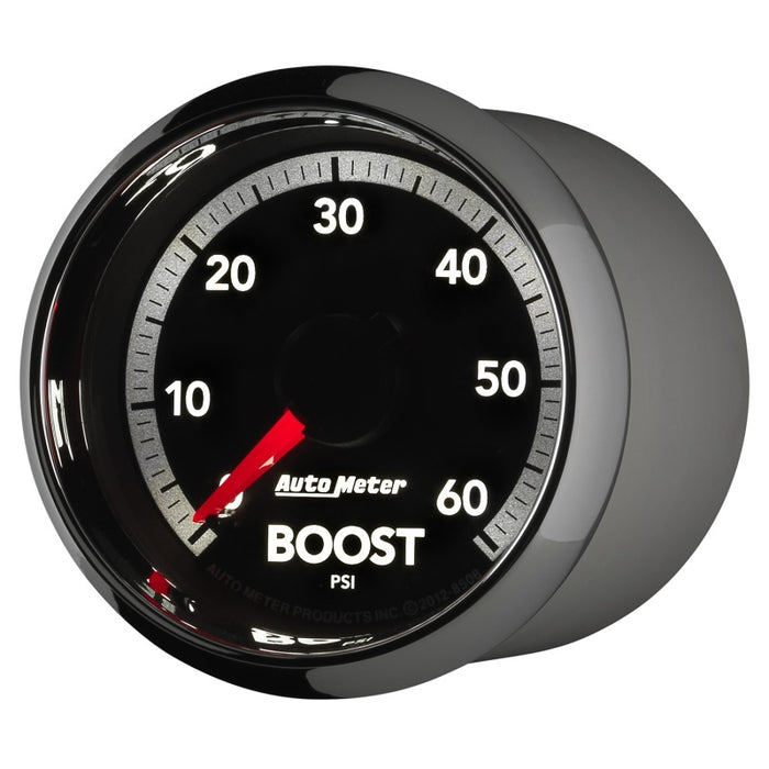 AutoMeter 8508 Autometer Gen4 Dodge Factory Match 52.4mm Mechanical 0-60 PSI Boost Gauge