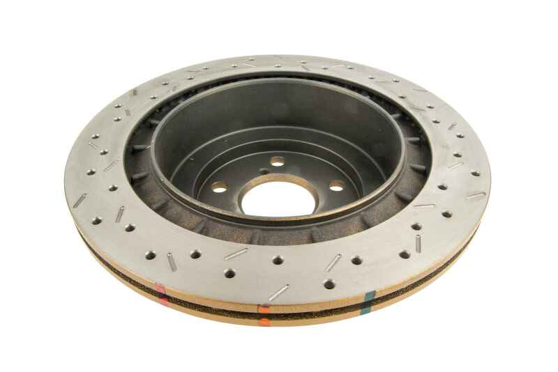 DBA DBA4653XS 06-07 WRX / 05-08 LGT Rear Drilled & Slotted 4000 Series Rotor