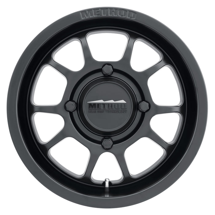 Method Wheels MR40951046555 Method MR409 Bead Grip 15x10 / 5+5/0mm Offset / 4x156 / 132mm CB Matte Black Wheel