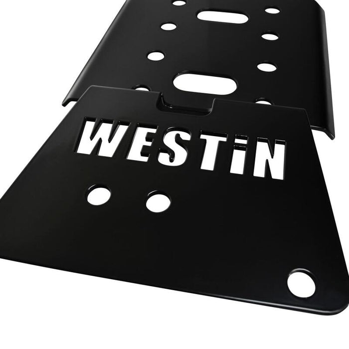 Westin 42-21125 /Snyper 07-11 Jeep Wrangler Transmission Pan Skid Plate - Textured Black
