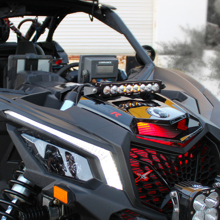 Baja Designs 447038 Can-Am X3 Shock Mount Kit w/10in S8 Light Bar - Amber