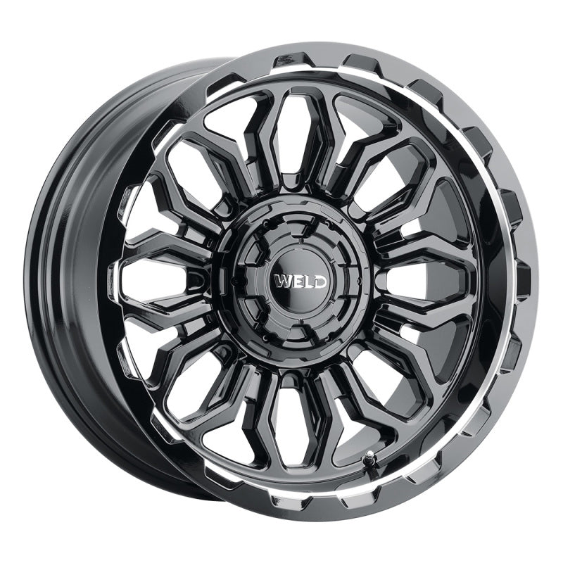 Weld W13909098500 Off-Road W139 20X9 Flare 6X135 6X139.7 ET00 BS5.00 Gloss Black MIL 106.1