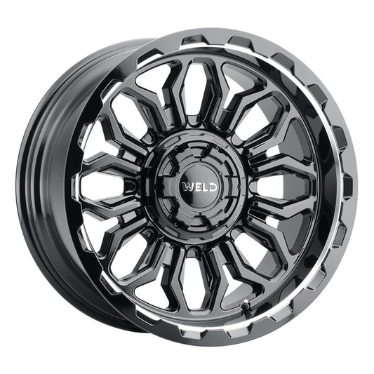 Weld W13909098500 Off-Road W139 20X9 Flare 6X135 6X139.7 ET00 BS5.00 Gloss Black MIL 106.1