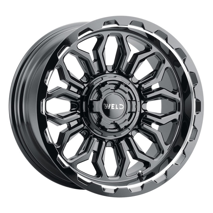 Weld W13909098500 Off-Road W139 20X9 Flare 6X135 6X139.7 ET00 BS5.00 Gloss Black MIL 106.1