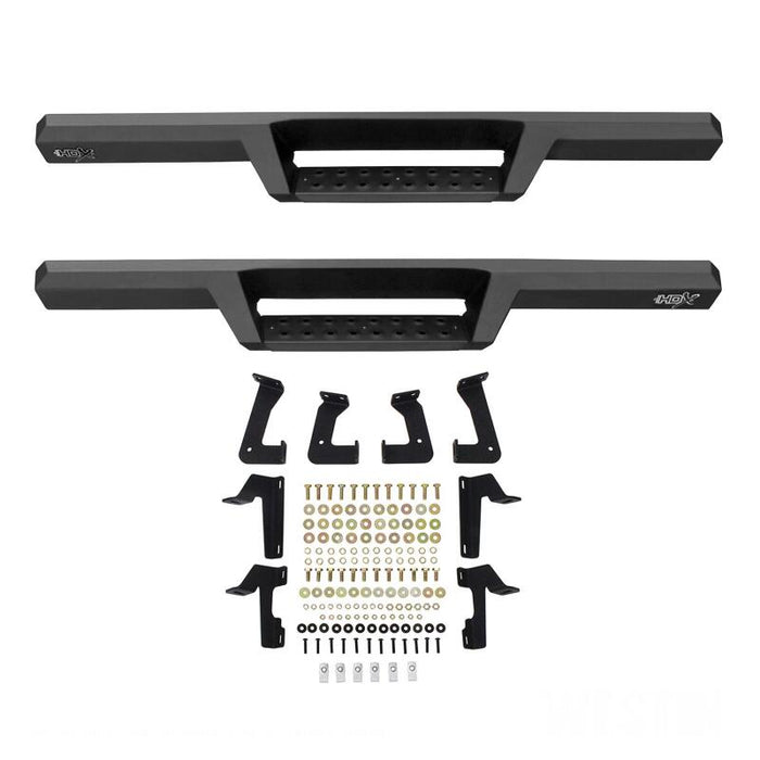 Westin 56-14055 18-20 Jeep Wrangler JL 2DR HDX Drop Nerf Step Bars - Textured Black