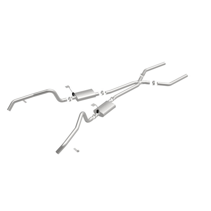 Magnaflow Perf Exhaust MAG15896 67-69 GM F Body 2.5in Dual Exhaust System