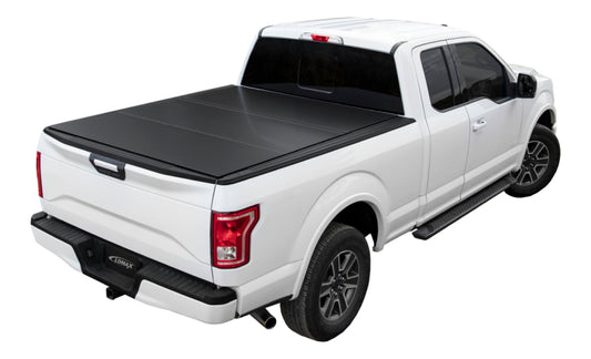 Access B1050099 LOMAX Tri-Fold Cover 2022 Toyota Tundra 5Ft./6in. Bed w/ deck rail - Matte Black