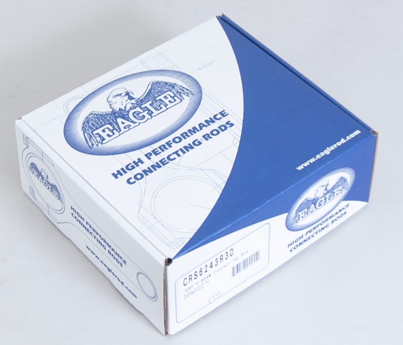 Eagle CRS6243R3D Chrysler 5.7/6.1L Hemi 6.243in 4340 H-Beam Connecting Rods w/ .984 Pin (Set of 8)