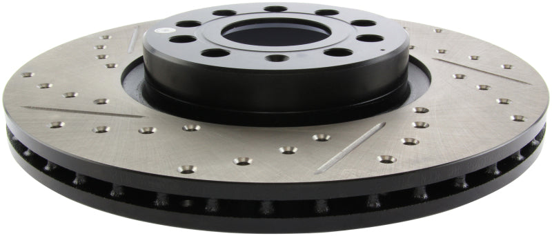 Stoptech 127.33098R StopTech Slotted & Drilled Sport Brake Rotor