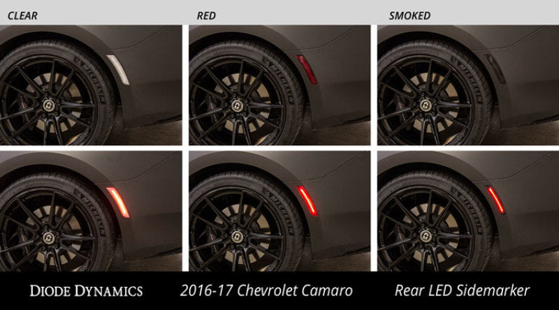 Diode Dynamics DD5063 16-21 Chevrolet Camaro LED Sidemarkers Smoked (set)