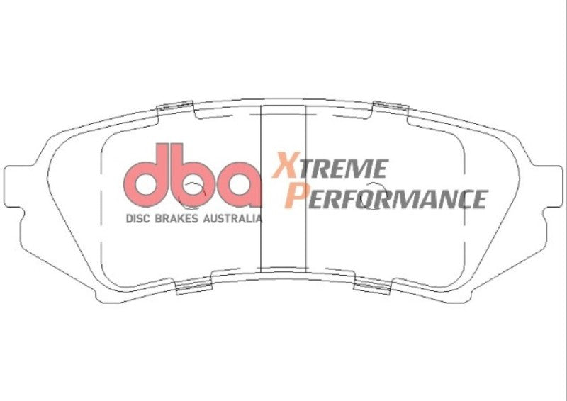 DBA DB1383XP 00-07 Toyota Land Cruiser XP650 Rear Brake Pads