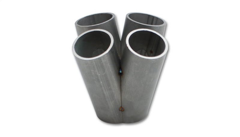 Vibrant 2453 4 into 1 SS Turbo Mani Collector for All T4 in Flange 48mm Pipe OD 4.75in tall 78mmx64mm out