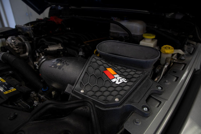 K&N Engineering 63-1588 K&N 21-22 Jeep Wrangler JL V8-6.4L AirCharger Performance Intake