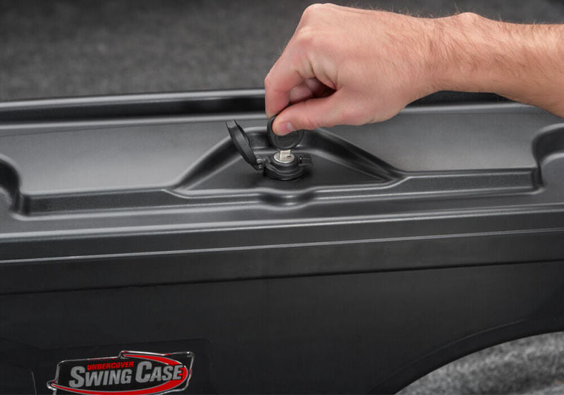 Undercover SC105D UnderCover 2020 Chevy Silverado 2500/3500 HD Drivers Side Swing Case - Black Smooth