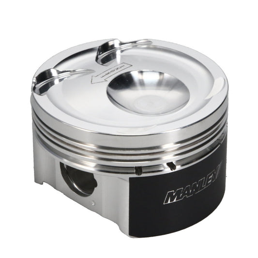 Manley Performance 637001C-4 Manley Ford EcoBoost STD Stroke 87.6mm STD Bore 9.5:1 CR Dish Piston Set