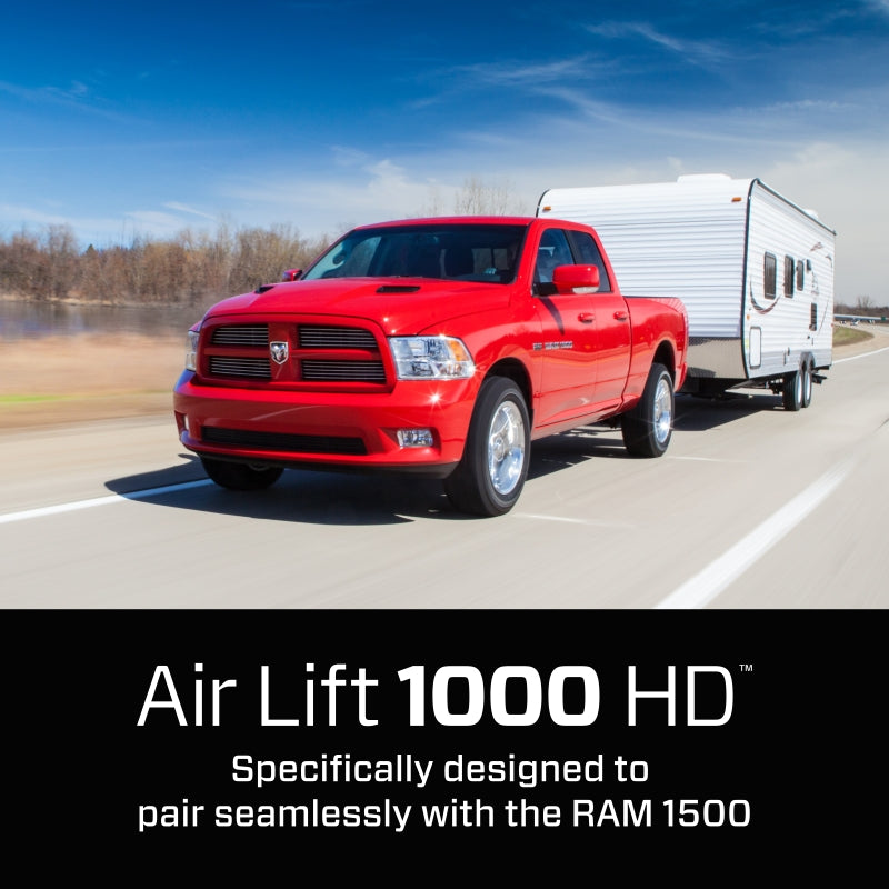 Air Lift 60818HD 1000HD Rear Air Spring Kit for 09-18 Dodge RAM 1500