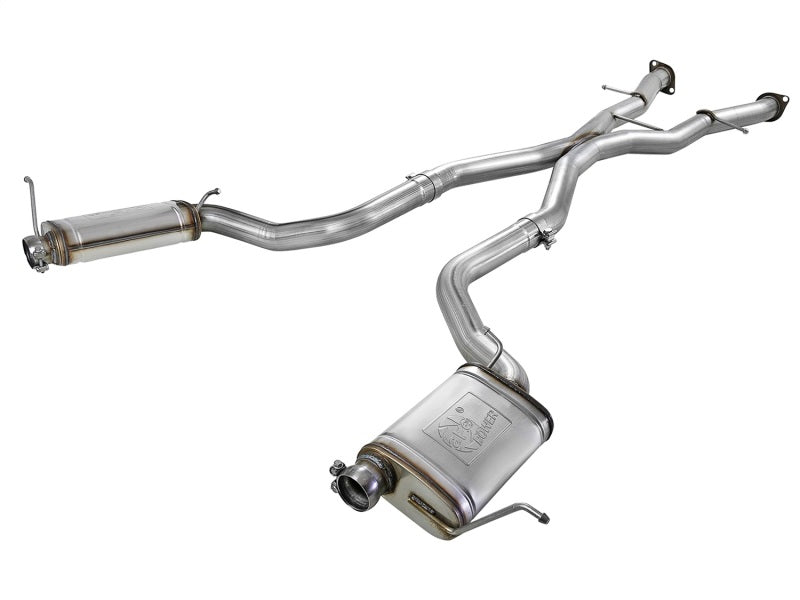aFe 49-48053 MACHForce XP Cat-Back Exhaust Stainless No Tips 12-15 Jeep Grand Cherokee SRT/SRT-8 V8 Hemi 6.4L