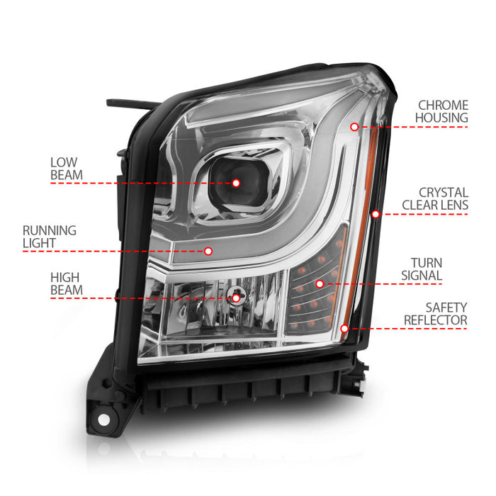 ANZO 111536 ANZ LED/Projector Headlights