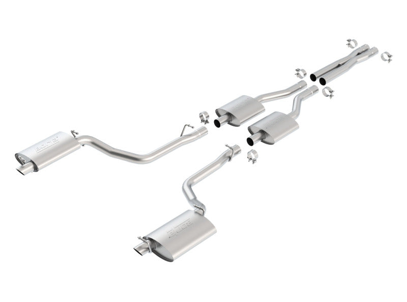 Borla 140443 11-14 Dodge Charger R/T / 11-14 Chrysler 300 C 5.7L V8 AT/MT S-Type SS Catback Exhaust