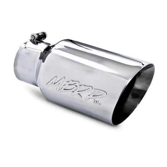 MBRP T5072 Universal Tip 6 O.D. Dual Wall Angled 4 inlet 12 length