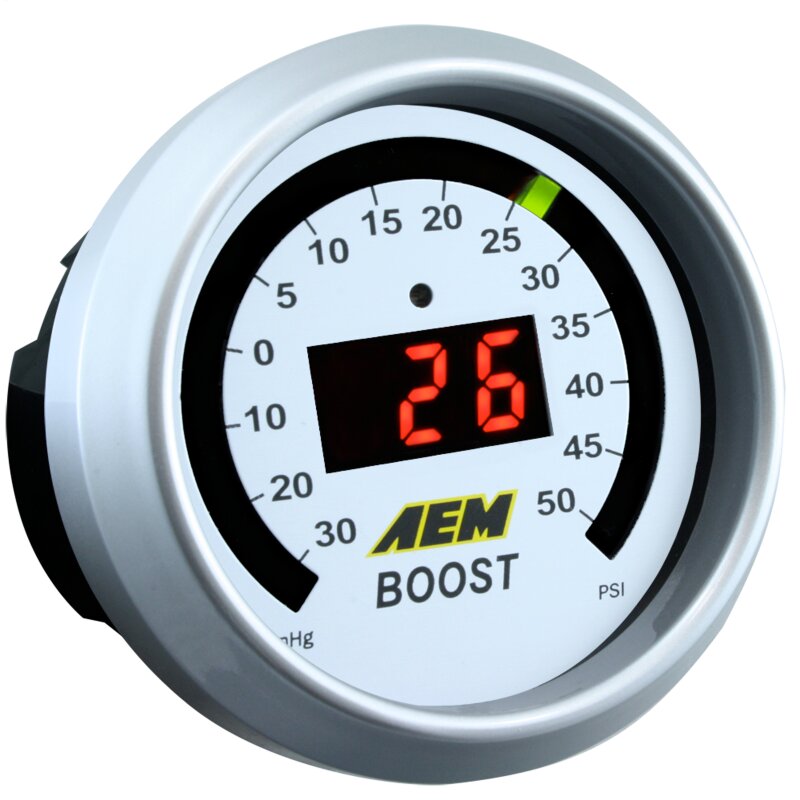 AEM 30-4406 52mm Boost Digital Gauge -30-35psi
