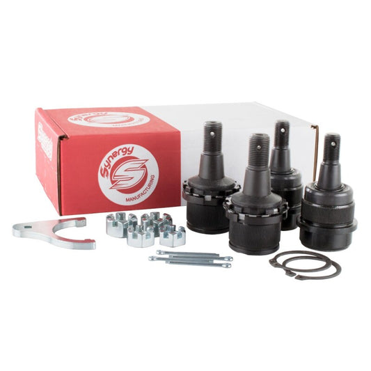 Synergy Mfg 4123KN Synergy 03-13 Dodge RAM 1500/2500/3500 HD 4x4 Knurled Adjustable Ball Joint Kit