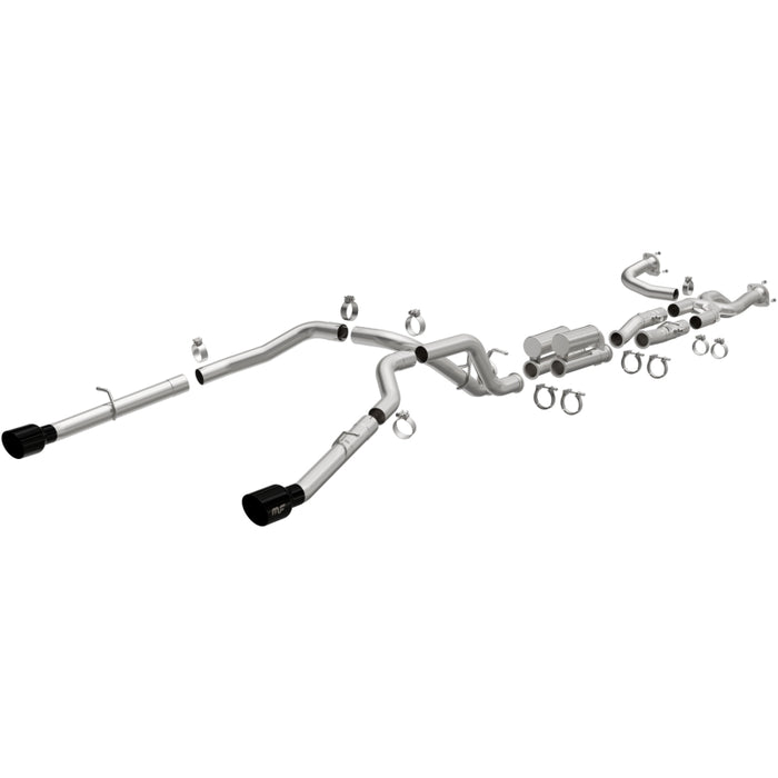 Magnaflow 19704 MagnaFlow 2025 RAM 1500 RHO SPEQ Series Black Chrome Cat-Back Performance Exhaust System