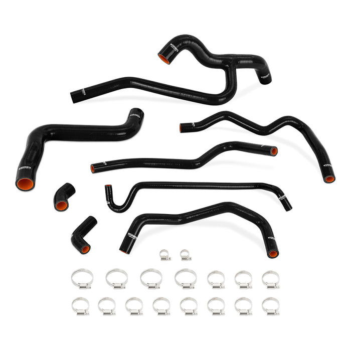 Mishimoto MMHOSE-MUS40-05BK 05-10 Mustang V6 Silicone Radiator & Heater Hose Kit - Black