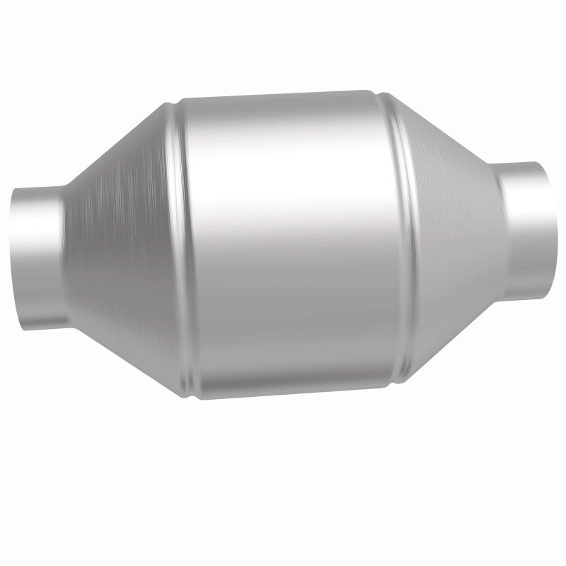 Magnaflow 51655 MagnaFlow Conv Univ 2.25in Inlet/Outlet Center/Center Round 3in Body L x 5in W x 8.75in Overall L