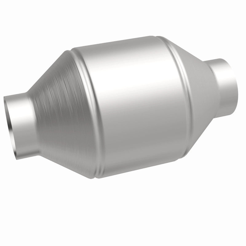 Magnaflow 51655 MagnaFlow Conv Univ 2.25in Inlet/Outlet Center/Center Round 3in Body L x 5in W x 8.75in Overall L