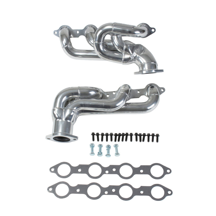 BBK 40200 10-15 Camaro LS3 L99 Shorty Tuned Length Exhaust Headers - 1-3/4 Silver Ceramic