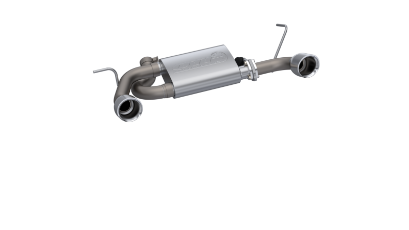 QTP 425007 2007-2018 Jeep Wrangler JK Screamer Axle Back