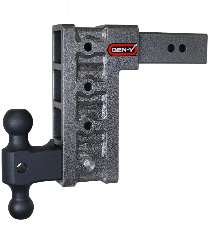 GEN-Y Hitch GH-614 Gen-Y Mega Duty 2.5in Shank 9in Drop 3K TW 21K Hitch w/GH-061 Dual-Ball