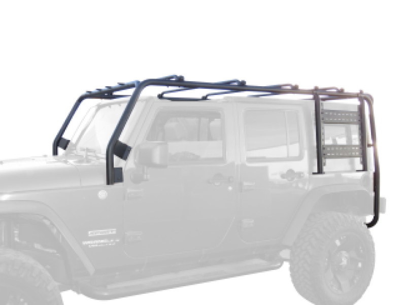 Body Armor 4x4 JK-712 07-18 Jeep Wrangler JK 4dr Roof Rack Frame Crossbars/Rails
