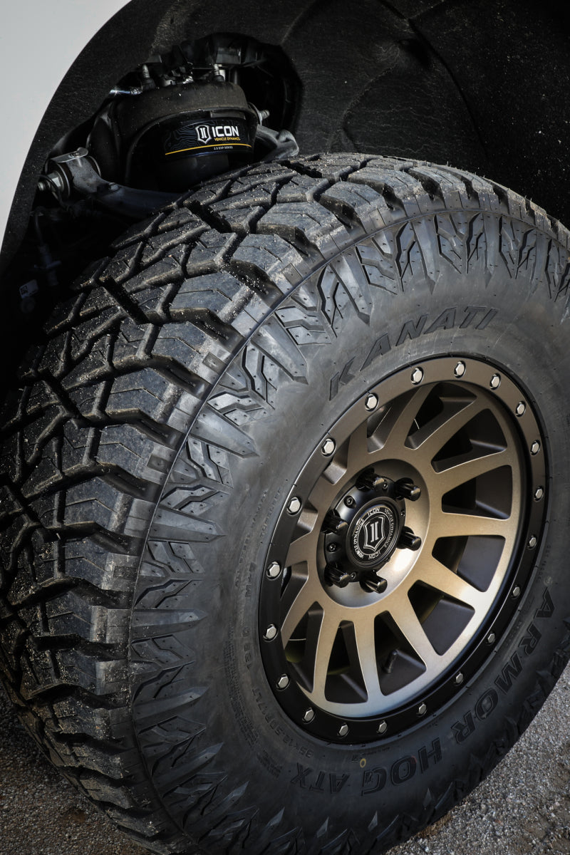 ICON 2017858347BR Compression 17x8.5 6x5.5 0mm Offset 4.75in BS 106.1mm Bore Bronze Wheel