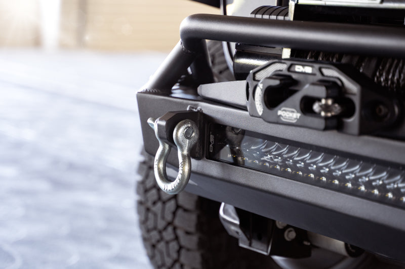 DV8 Offroad FBJL-11 07-23 Jeep Wrangler JK/JL & Gladiator JT FS-1 Series Stubby Front Bumper