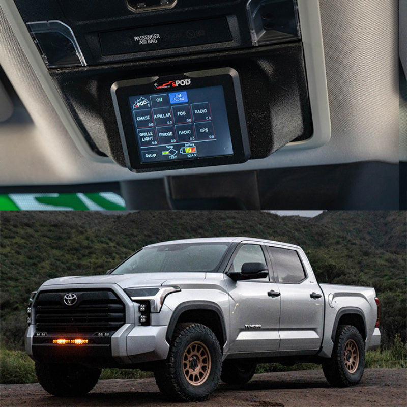 SPOD 870089 Spod Touchscreen BantamX Vehicle Kit - Toyota 2022-On Tundra