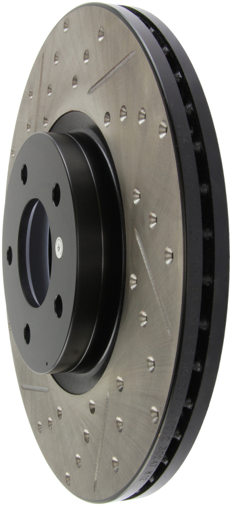 Stoptech 127.45078R StopTech 07-09 Mazda 3 Right Front Slotted & Drilled Rotors