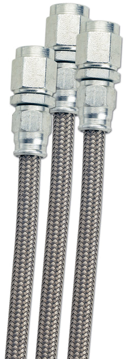 Fragola 602026 -6AN PTFE Hose w/ Black Cover- 20 Feet