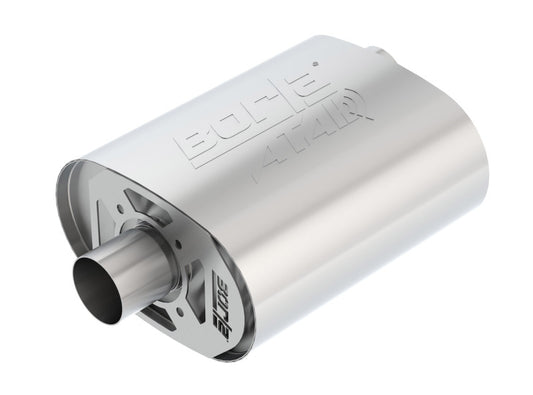Borla 400856 CrateMuffler Ford 5.0L Coyote ATAK 2.5in Offset/Center 12in x 6in x 10.34in Muffler